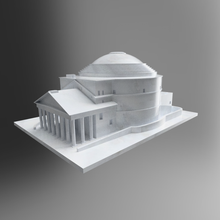 panteon Roma mimari 3d print model - Mito3D