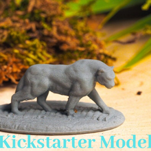 panter - kickstarter test modeli oyun kedi dnd mini Minyatürler model pathfinder baskı prusa reçine rpg masa üstü oyuncak 3d print model - Mito3D