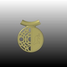 panther i23 jewelry resources jewellery downloads pendant luxury 3d 3d print model - Mito3D