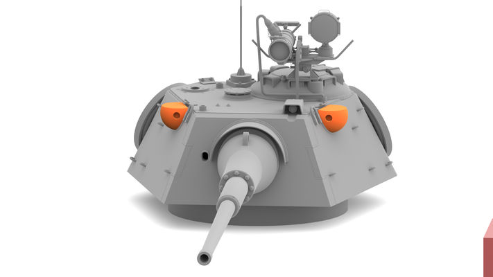 pantera telêmetro jogos 1943 tanque alemão ww2 3d print model - Mito3D