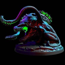 panthera şeytani motor Sanat hayvan kaos yaratık arka plan programı iblis dnd şekil hidra Khorne aslan minyatürler canavar nurgle masaüstü savaş oyunu Warhammer 40k modeller 3d print model - Mito3D