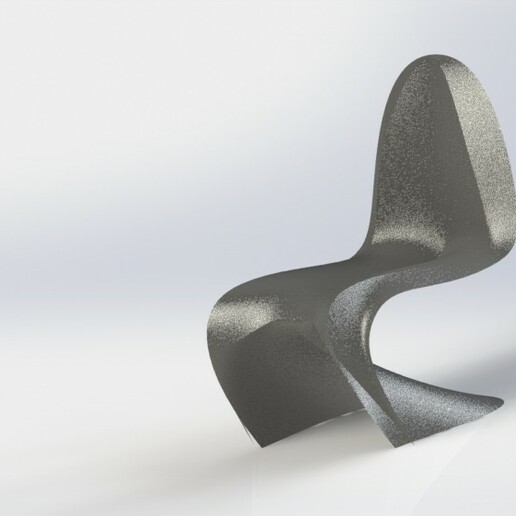 panton sedia 3D print model - Mito3D