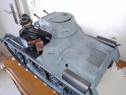 Panzer 1 Zubehör rc 6 Rahmen 3d print model - Mito3D
