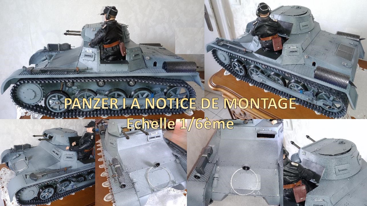 Panzer 1 Versammlung Anleitung rc 6 Rahmen 3D print model - Mito3D