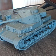 panzer 4 serbatoio 3d print model - Mito3D