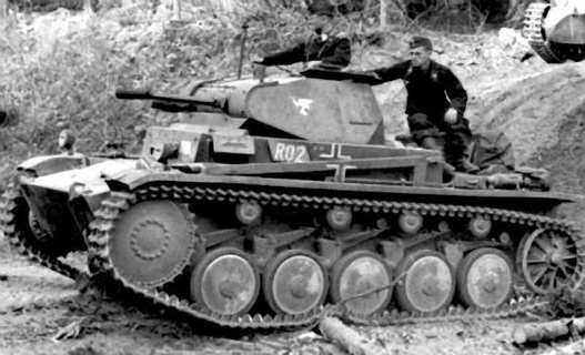 panzer ii paketlemek revize cıvata aksiyon atopm alevler savaş marder 2 pz pz2 saldırı tankları dünya ww2 Araçlar 3d print model - Mito3D