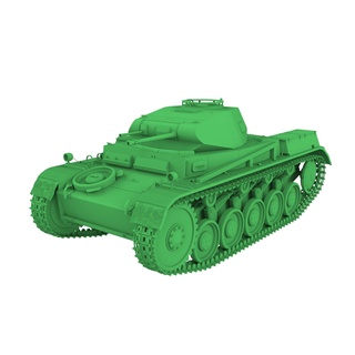 panzer ii çeşitli tank dünya savaş 2 ww2 Araçlar cıvata aksiyon 3d print model - Mito3D