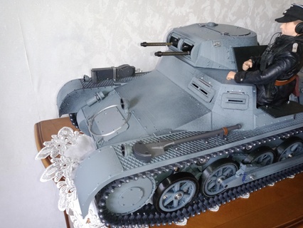 panzer super fund 1 rc 6 scale 3d print model - Mito3D