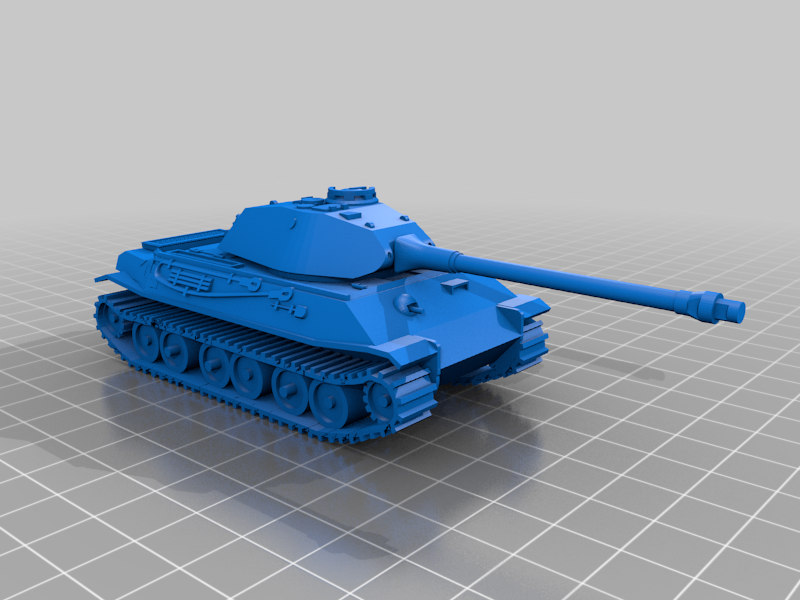 panzer vk 4502 p sgm tank 3d baskı 3D print model - Mito3D