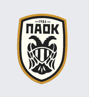 paok 2d - wall art silhouette 3d print model - Mito3D