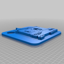 paola free library key ring tool 3d printing 3d print model - Mito3D