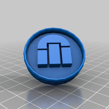 paola free library logo-Stempel tool 3d-drucken 3d print model - Mito3D