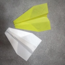 paper aircraft game airplane gadget 3d print model - Mito3D