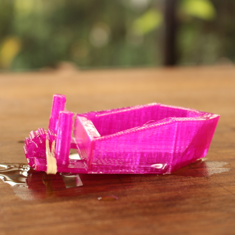 barco de papel impulsiona jogo navio hélice 3D print model - Mito3D