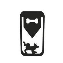 clip di carta casa animale cane domestico 3d print model - Mito3D