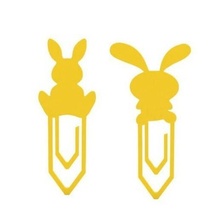 paper clips clip bunny rabbit easter 3d print model - Mito3D