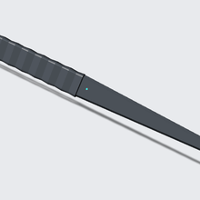 papel cuchillo ffner letra abrelatas breve oficina 3d print model - Mito3D