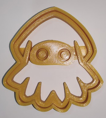 paper mario cookie cutter - blooper yoshi peach mold cake bowser shyguy boo luigi nintendo super bros 3D print model - Mito3D