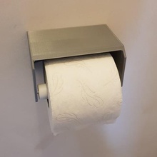 paper roll support wc home bathroom 3d print model - Mito3D