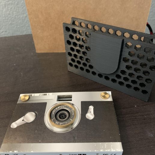 carta sparare telecamera Astuccio guaina gadget servizio 3D print model - Mito3D