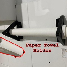 Papier Handtuch Halter Unterstützung 3d print model - Mito3D