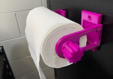 paper towel holder household 3d print model - Mito3D