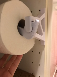 paper towel holder kitchen hanger 3d print model - Mito3D