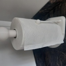 toalla de papel titular casa cocina apoyo rollo handdy útil 3d print model - Mito3D