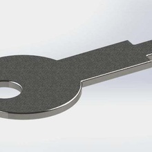 Papier-Handtuch-Halter Schlüssel paredis 3 tool Teile technischen Hauptschlüssel notenschlüssel Techniker 3d print model - Mito3D