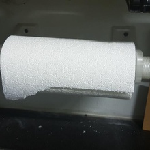 toalha de papel a casa cozinha titular 3d print model - Mito3D