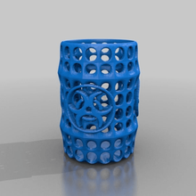 paperbin casa i contenitori desktop rischio biologico barile 3d print model - Mito3D