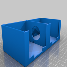 paperbox papier spender notizen 3d printer notiz box office organization 3d print model - Mito3D