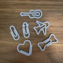 paperclips school paperclip shape shapes organize office fiverrcults paper 3d print model - Mito3D