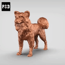 Papillon v3 Arte perro animal juguete mascota figuritas 3d print model - Mito3D