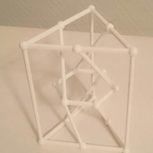 pappus graph art math 3d print model - Mito3D