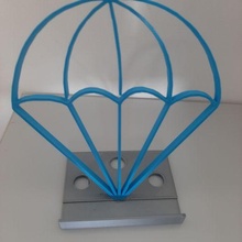 parachute téléphone titulaire soutien 3d print model - Mito3D