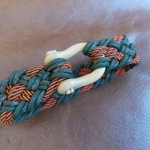 paracord algema joalheria pulseira algemas u shackle pulseiras 3d print model - Mito3D