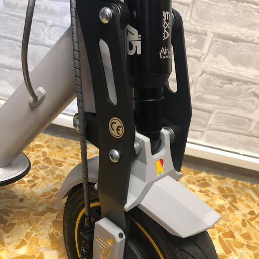 parafango anteriore g30 monorim supporto incluso scooter maxg30 g30le ninebot 3D print model - Mito3D
