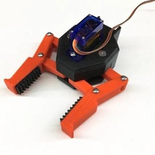 Parallelgreifer eezybotarm mk2 gadget parallel-Greifer in der Robotik 3d print model - Mito3D