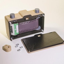 paramétrico de 35 mm, agujero alfiler gadget 3d print model - Mito3D