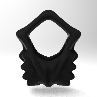 parametrico sacchetto contenitore cestino borsa portafoglio frizione moda organico 3d print model - Mito3D