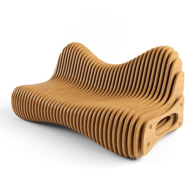 parametrico panchina sedia poltrona divano mobilia 3d print model - Mito3D