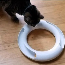 parametrico gatto giocattolo della pista gioco 3d print model - Mito3D