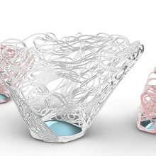 parametric design pattern jwellery furniture fashion jewelry ring simple algorithmic postmodern minimal 3d print model - Mito3D