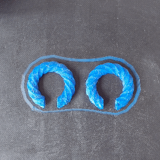 parametrico orecchini gioielleria orecchino moda bigiotteria articolato modalità flessibile 3d print model - Mito3D