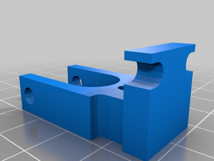 parametric endstop holder 3d printer parts 3d printer  3d print model - Mito3D