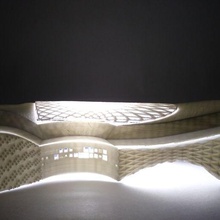 parametric facade architecture buidling dynamic kinetic building halotbuilding 3d print model - Mito3D
