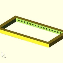 parametrik filament çerçeve aracı renk filaman plastik 3d yazıcı aksesuarları 3d print model - Mito3D