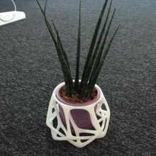 parametric flowerpots home decoration ikea hack vectary 3d print model - Mito3D