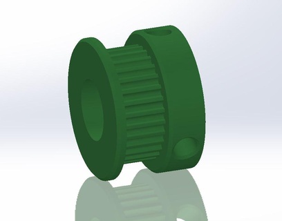 paramétrico gt2 polea 30t 10mm stl herramientas 30t10mm cinturón 3d impresión herramienta controlar movimiento 30 dientes 5mm centrar aburrir sincronización 3d print model - Mito3D
